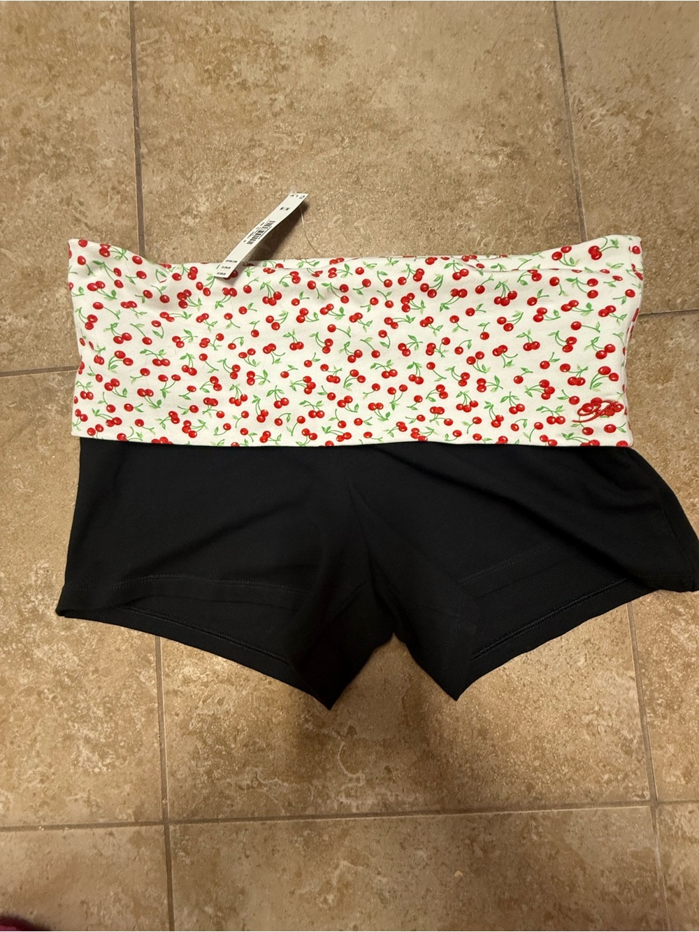 NWT VS PINK Frankie’s bikinis foldover shorts